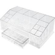 Decopatent® XL Make up Organizer met 16 Vakken & 1 Lade - Makeup Organ...