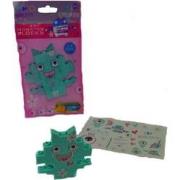 6 Stuks - I love monsters Bricks bouwstenen - Uitdeelcadeautjes - Blin...