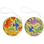 Decopatent® Uitdeelcadeaus 24 STUKS Metalen Dinosaurus Yoyo's - Jojo's...