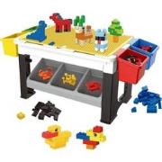 Decopatent® - Speeltafel met bouwplaat (geschikt voor Lego® blokken) e...