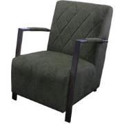 Fauteuil - Isabella - velours Adore Hunter groen 156