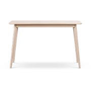 Yumi houten bureau whitewash - 120 x 40 cm