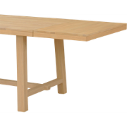 Brooklyn verlengstuk naturel voor Brooklyn eettafel - 50 x 95 cm