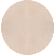 Tapijtenloods Samba Soft Fluffy Vloerkleed Laagpolig Beige- 80 CM ROND