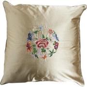 Fine Asianliving Chinese Kussen Beige Bloemen 45x45cm