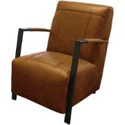 Fauteuil - Rosetta - leer Colorado cognac 03