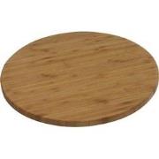 FSC® Houten Bamboe Draaiplaat / Draaiplateau | Diameter 35 Cm. | Roter...