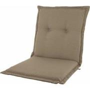 Kopu® Prisma Taupe - Comfortabel Tuinkussen met Lage Rug - Taupe