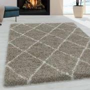 Tapijtenloods Harmony Soft Shaggy Hoogpolig Vloerkleed Beige- 140x200 ...