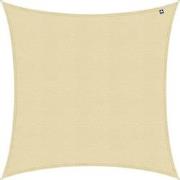 Kopu® Schaduwdoek Vierkant 280 gram Waterdoorlatend 4x4 m - Creme