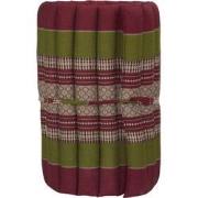 Fine Asianliving Thaise Mat Oprolbaar Matras 190x50x4.5cm Bordeaux