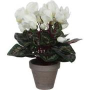 Mica Decorations Cyclaam Kunstplant in Bloempot Stan - H30 x Ø30 cm - ...