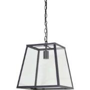 Light & Living - Hanglamp SAUNTE - Ø34x34.5cm - Zwart