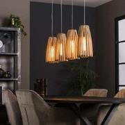 Hoyz Hanglamp 4L Launch - Massief Mangohout - 135x20x150