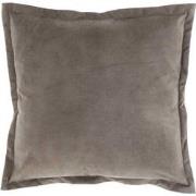 Unique Living - Kussen Basics 45x45cm Taupe