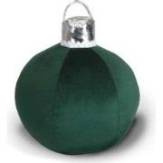 Unique Living - Kussen Xmas Ball 25cm Ø Dark Green