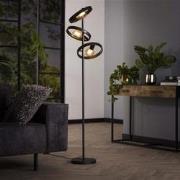 Hoyz Collection - Vloerlamp 3L Hover - Charcoal