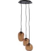 Light & Living - Hanglamp MEZZA - Ø30x23cm - Bruin