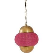 Light & Living - Hanglamp CETARA - Ø33x38cm - Roze