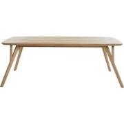 Light & Living - Eettafel QUENZA - 220x100x76cm - Bruin