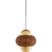 Light & Living - Hanglamp CETARA - Ø26x28cm - Bruin