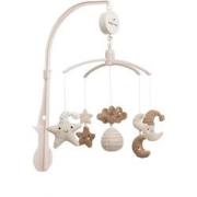 Baby's Only Muziekmobiel baby Heaven - Boxmobiel - Clay/Warm Linen - G...