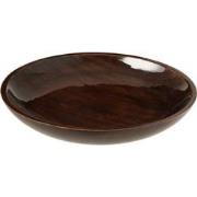 J-line - Kom Laag Mango Hout Bruin Large - 50x50x8cm