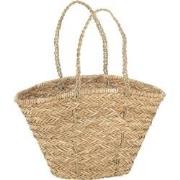 J-line - Strandtas Lange Handvatten Jute Naturel - 48x30x55cm