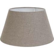 Light & Living - Lampenkap DARK LINEN - 25x18x14cm - Grijs