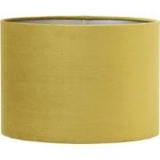 Light & Living - Lampenkap VELOURS - Ø20x15cm - Goud