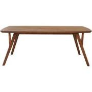 Light & Living - Eettafel QUENZA - 200x100x76cm - Bruin