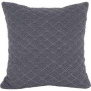 Present Time - Cushion Diamonds Quilted - Donkergrijs