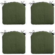 Madison Zitkussen Panama - Green - 46x48 - Groen - 4 Stuks