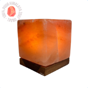 Dimbare zoutlamp Cube - 3-4 KG