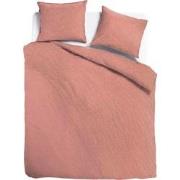 Dekbedovertrek Mousseline - 100% katoen - 140x200/260 - rose