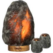 Dimbare zoutlamp set Meteor