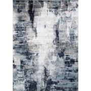 Modern Abstract Tapijt GIULIA - Blauw/Grijs - 200x275 cm