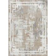 Modern Abstract Tapijt MARTINA - Beige/Wit - 160x213 cm