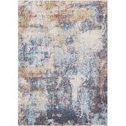 Modern Abstract Tapijt VALERIE - Meerkleurig/Blauw - 160x213 cm