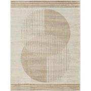 Modern Scandinavisch Tapijt ENSO2 - Beige/Bruin - 200x275 cm