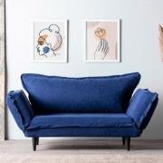 2-zits Slaapbank Vino Daybed Navy Blauw