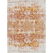 Vintage Oosters Tapijt JULIETTE - Oranje/Wit - 140x200 cm