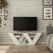 TV Meubel Pipralla Wit Melamine 110x40x30 cm