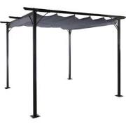 Cosmo Casa Pergola - Tuinprieel - Stabiel 6cm - Frame + Schuifdak - 3,...