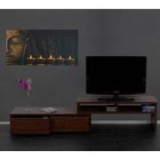 Cosmo Casa LED Afbeelding - Canvas Afbeelding - Licht Afbeelding - Muu...