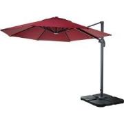 Cosmo Casa Catering Zweefparasol - Parasol - Polyester - Aluminium/Sta...