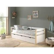 LUCEVI - Margrit Rolbed 90x200cm - Wit