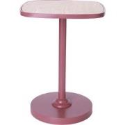 House of Nature Bijzettafel Avondale roze 50cm