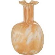 J-line - Vaas Melissa Glas Beige Large - 14x14x23cm