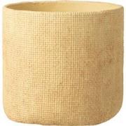 J-line - Bloempot Sunny Cement Beige Large - 26x26x23.5cm